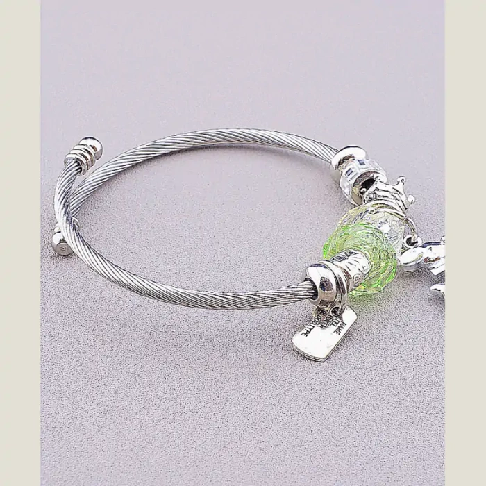 🏷️️ Браслет без застібки FJ Сrystal 17 см ss_54444