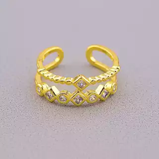 Каблучка роз'ємна FJ Сrystal