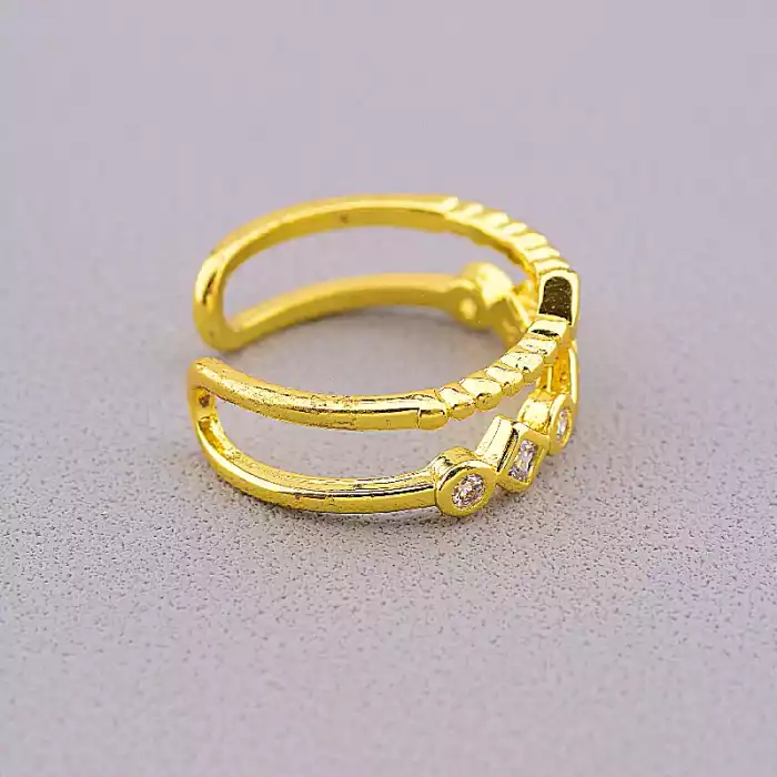 🏷️️ Каблучка роз'ємна FJ Сrystal ss_43385