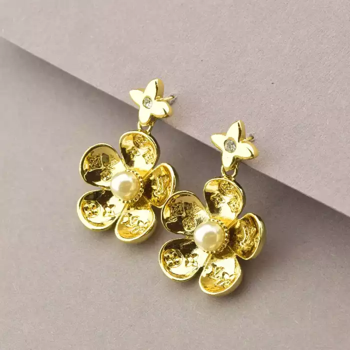 🏷️️ Підвіска + Сережки Майорка 43 см. (позолота 14k (лимонна)) ss_96437