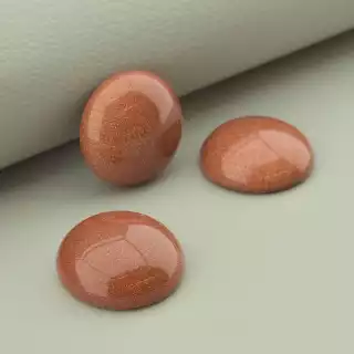 Кабошон Золотий Пісок 16х16см