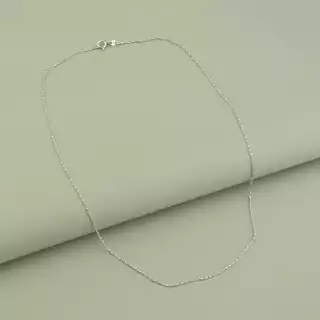 Ланцюг Xuping 45 см. (родій, застібка карабін)