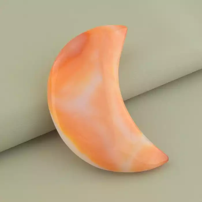 🏷️️ Зразок Сердолік (100х50 мм, коричневий, помаранчевий, одиничний екземпляр) ss_104991