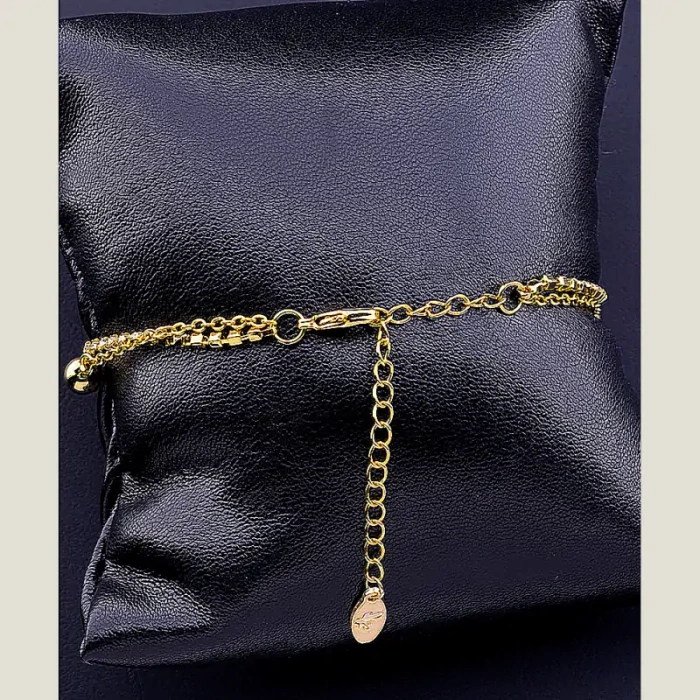 🏷️️ Браслет з карабіном ShangMei 17 см ss_30293