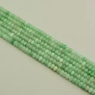 Намистини Нефрит 38 см 6 мм. (без застібки)