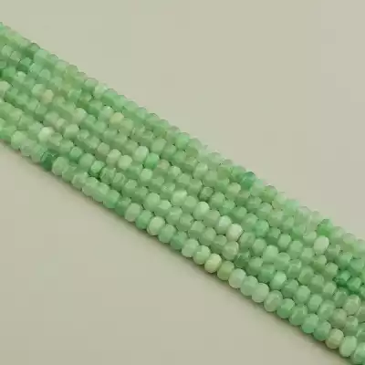 Намистини Нефрит 38 см 6 мм. (без застібки)