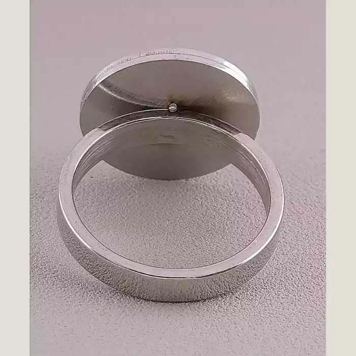 🏷️️ Перстень медична сталь Stainless Steel Нефрит ss_60953