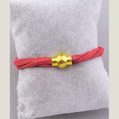 🏷️️ Браслет Сrystal 17 см шкірозамінник F-13016