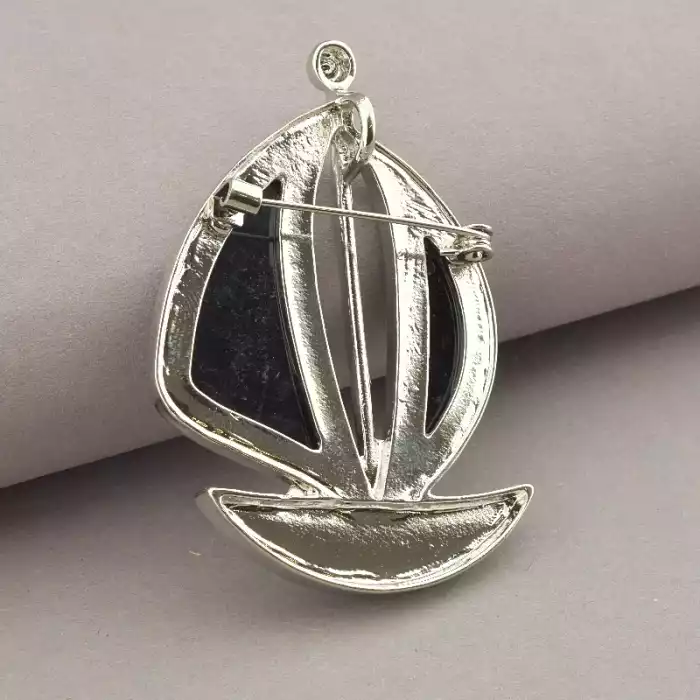 🏷️️ Брошка-кулон корабель Галіотіс 60х40 мм ss_76526