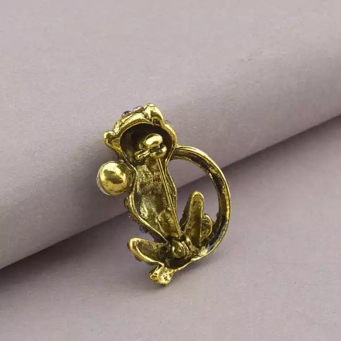 🏷️️ Брошка тигр Сrystal ss_93934