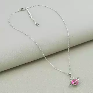 Підвіска планета Xuping Swarovski 35 см (родій)