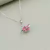 🏷️️ Підвіска планета Xuping Swarovski 35 см (родій) F-86455