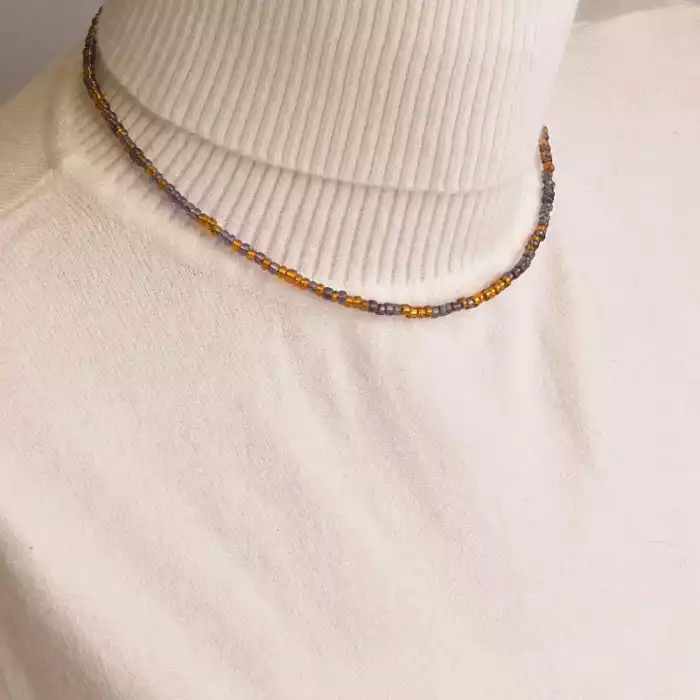 🏷️️ Підвіска Бісер срібло (925 проба) 39 см. ss_94903