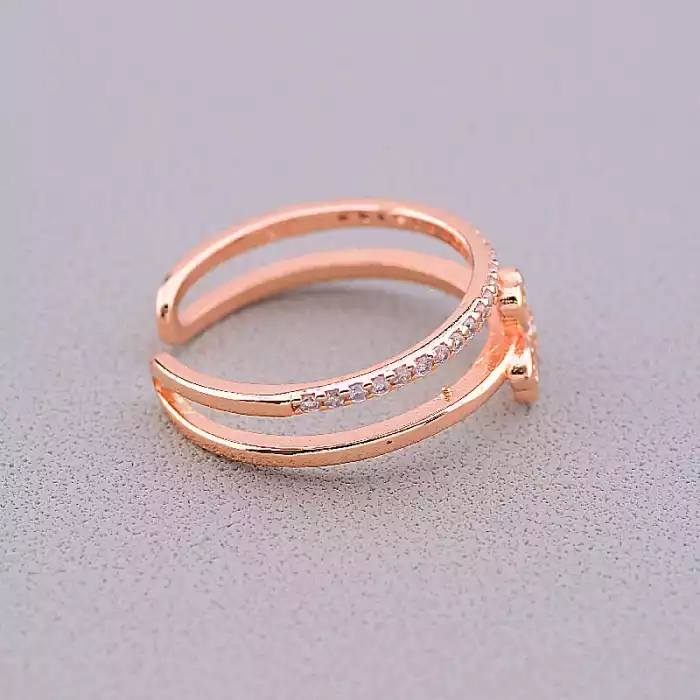 🏷️️ Каблучка роз'ємна FJ Сrystal ss_43386