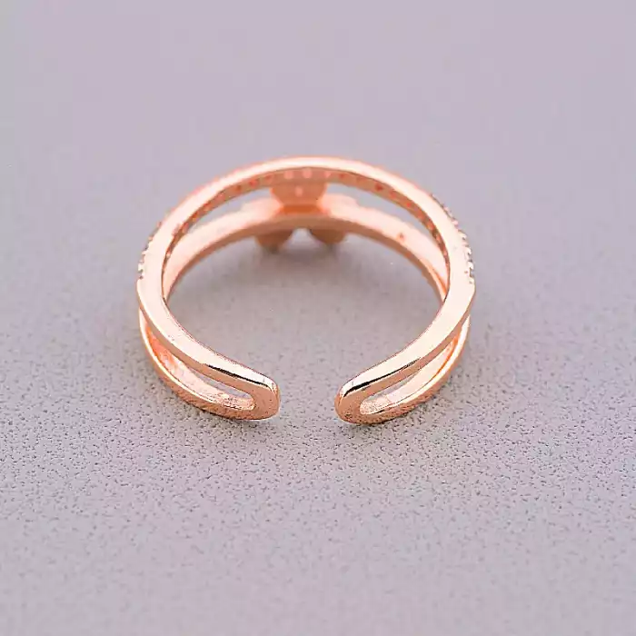 🏷️️ Каблучка роз'ємна FJ Сrystal ss_43386