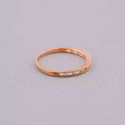 🏷️️ Каблучка Фіаніт (позолота 18к) F-67925