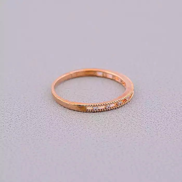 🏷️️ Каблучка Фіаніт (позолота 18к) ss_67925