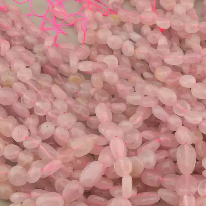 🏷️️ Нитка Рожевий кварц 39 см. (без застібки) ss_103958