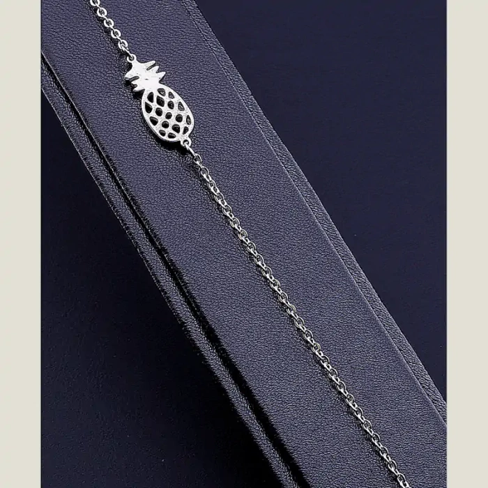 🏷️️ Браслет з карабіном Stainless Steel 16 см ss_57132