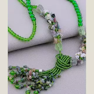 Намисто Флюорит 74 см