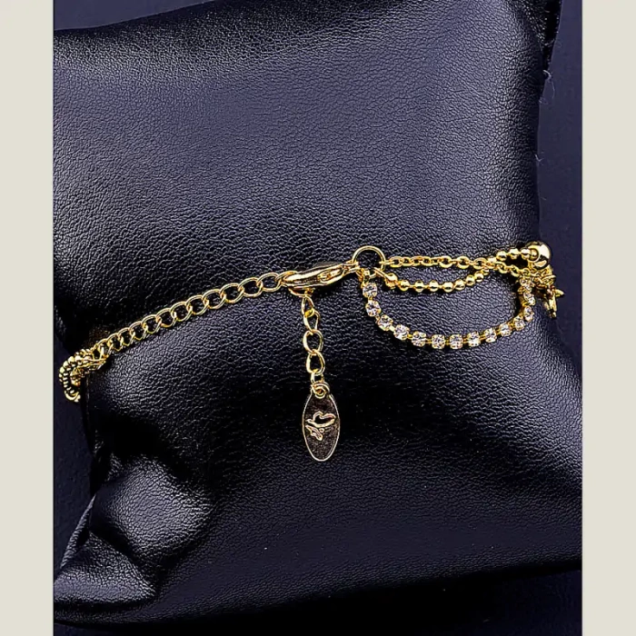 🏷️️ Браслет з карабіном ShangMei 17 см ss_30294