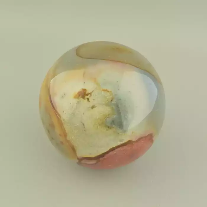 🏷️️ Куля яшма (85х85 мм, 851,5 г) ss_105406