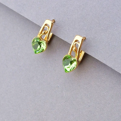 Сережки XUPING Swarovski (позолота 18к)