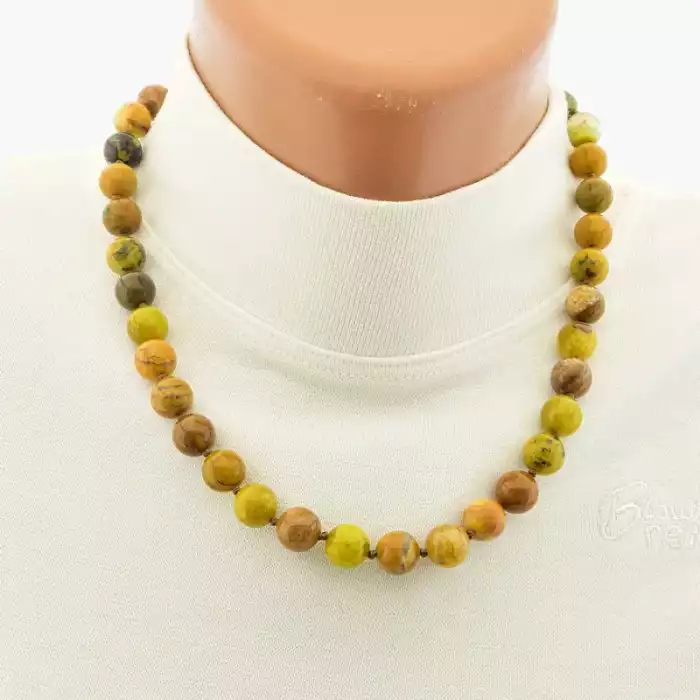 🏷️️ Намисто Опал 46 см ss_106425