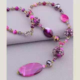 Намисто Агат 55 см