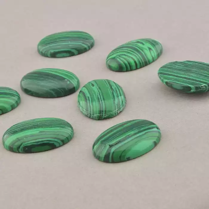 🏷️️ Кабошон Малахіт 25x17мм. ss_93101