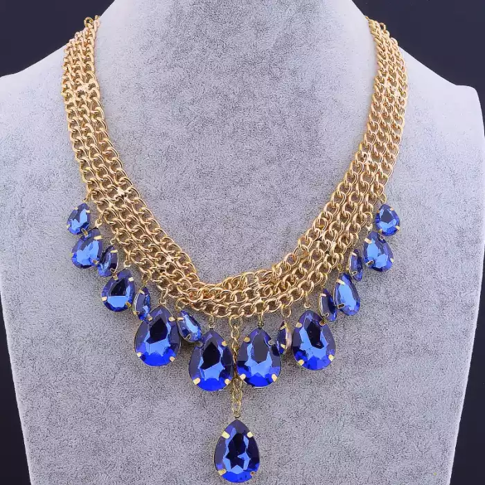 🏷️️ Підвіска-ланцюжок Сrystal 45 см FJ ss_16757