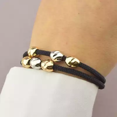 🏷️️ Браслет з карабіном Xuping (позолота/родій) F-65896