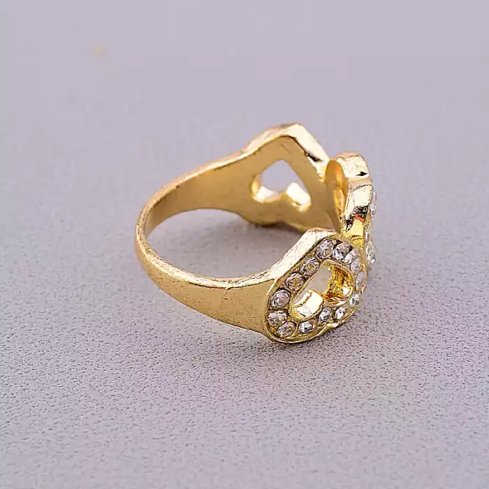 🏷️️ Каблучка серце Сrystal ss_80152