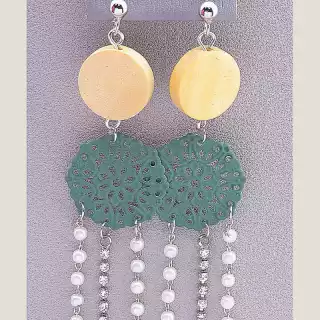 Сережки пусети Fashion Сrystal