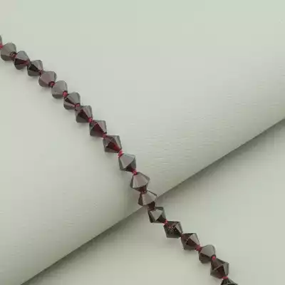 🏷️️ Намисто Гранат срібло (925 проба) 45 см. F-94501