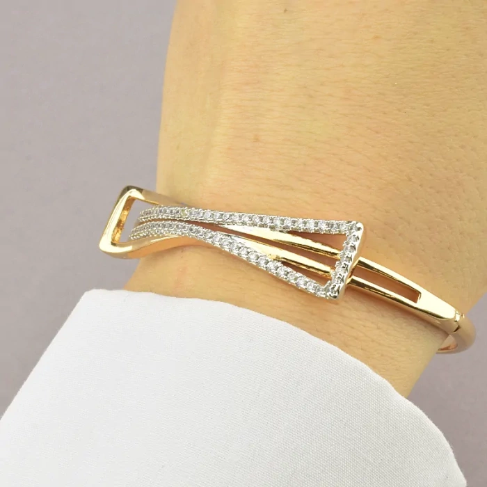 🏷️️ Браслет шарнірний Xuping (позолота/родій) ss_54844