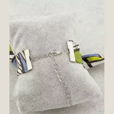 🏷️️ Браслет з карабіном Flora Secret Шифон 17 см F-41822