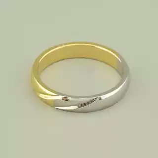 Каблучка Xuping (позолота-родій)