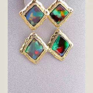 Сережки пусети FJ