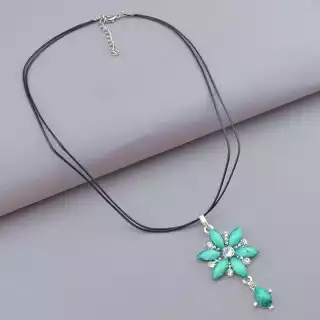 Підвіска квітка Стрази 46 см