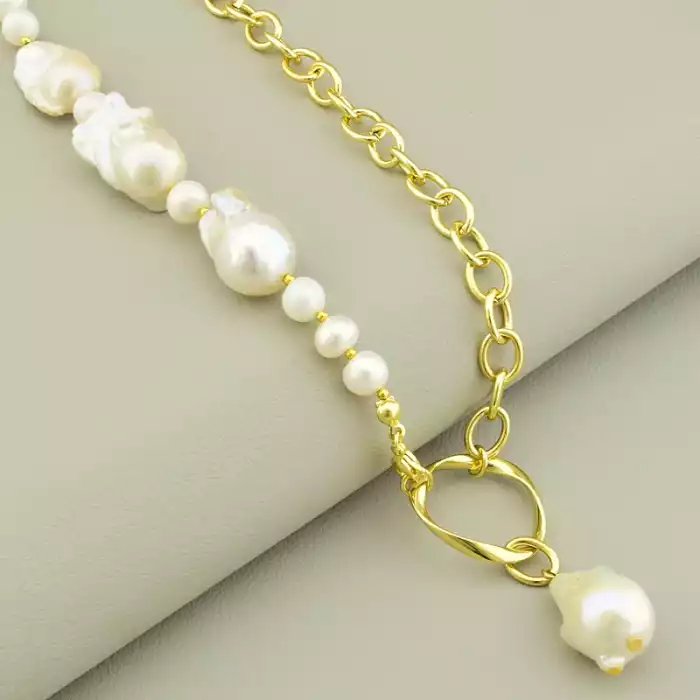 🏷️️ Підвіска Перли (57 см, з карабіном) ss_104893