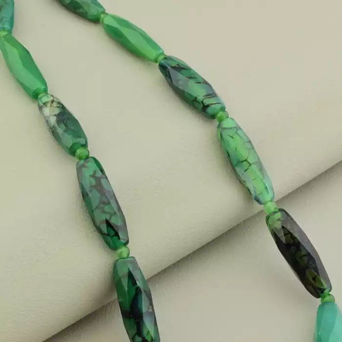 🏷️️ Намисто Агат 45 см F-106011