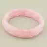 🏷️️ Браслет на резинці Рожевий кварц 18 см F-106217