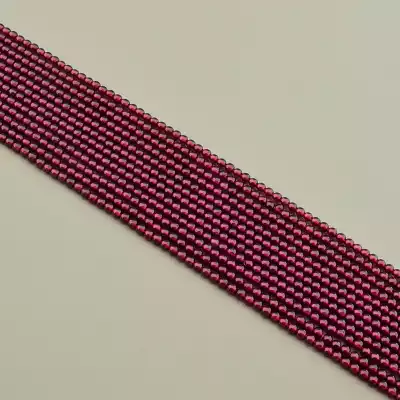 Намистини Гранат 38 см 3 мм. (без застібки)