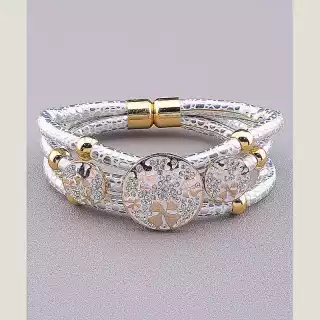 Браслет з магнітною застібкою Сrystal 17 см