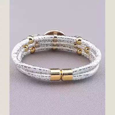 🏷️️ Браслет з магнітною застібкою Сrystal 17 см F-11052