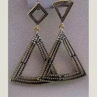 Сережки пусети FJ Сrystal