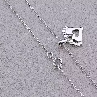 Підвіска Xuping 45 см (родій)