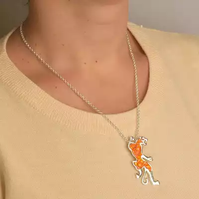 🏷️️ Підвіска кішка Fashion Сrystal 45 см. F-95512