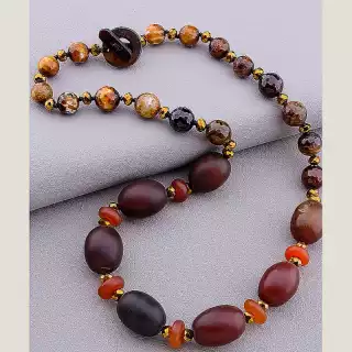 Намисто Сердолік 56 см